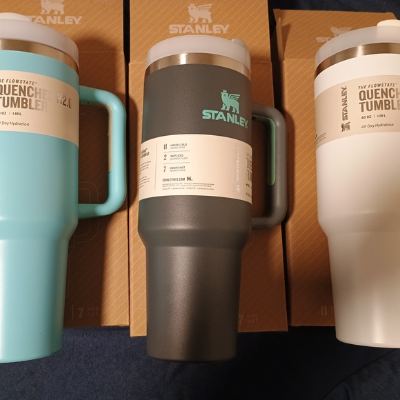 Stanley Other - Stanley Quencher Tumbler Set - Aqua and Charcoal